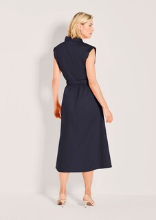 Ärmelloses Sommerkleid mit Raffungen thumbnail 4