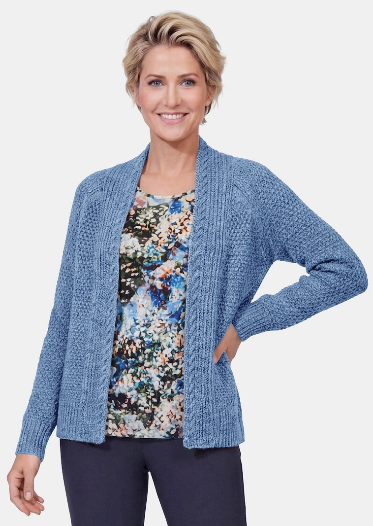 Zeitlose Strickjacke in Grobstrick