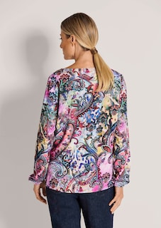 Blouse met paisleymotief thumbnail 3