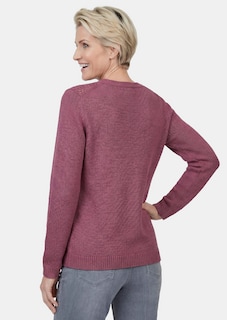 Pflegeleichter Pullover in hochwertiger Rippenstruktur thumbnail 3