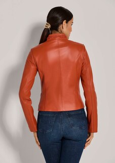 Veste. Cuir nappa d'agneau thumbnail 4