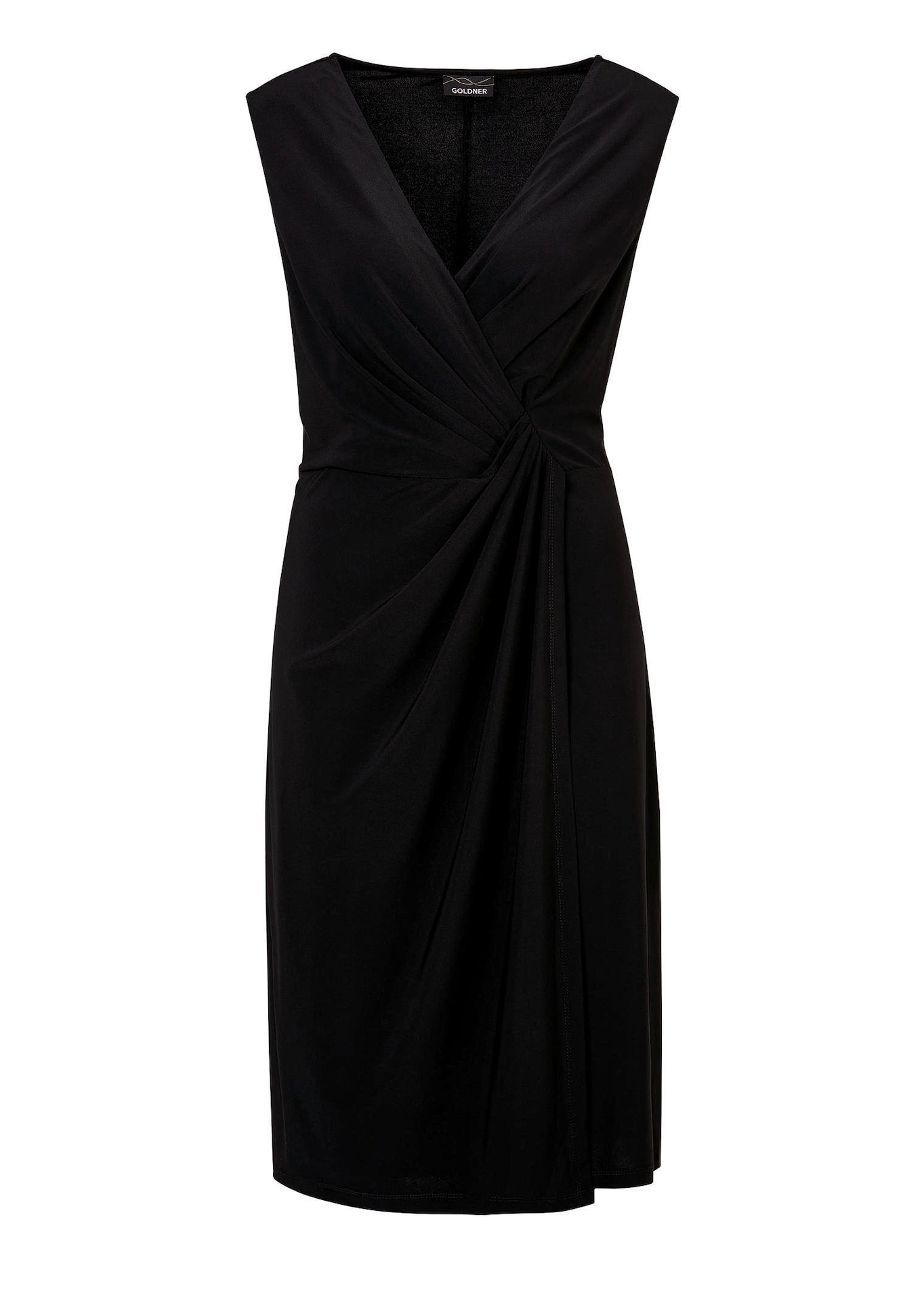 Elegantes Wickelkleid in Slinky-Qualität