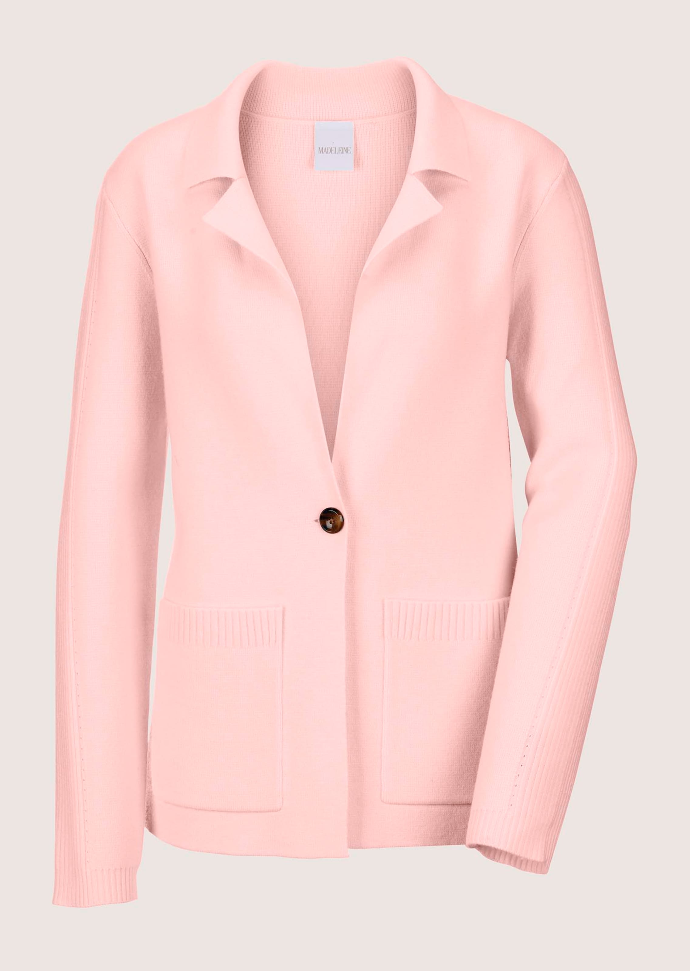 Knitted blazer with cashmere thumbnail 7