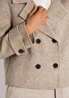 Peacoat made from a high-quality wool blend thumbnail 6