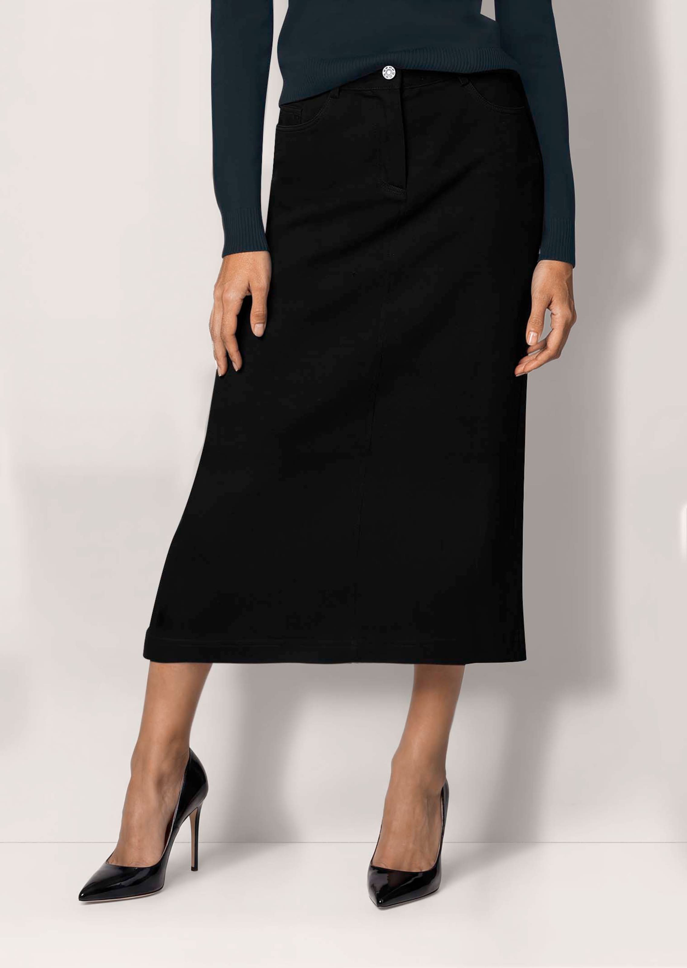 Denim midirok