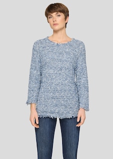 Tricot pullover van effectgaren met pailletten thumbnail 7