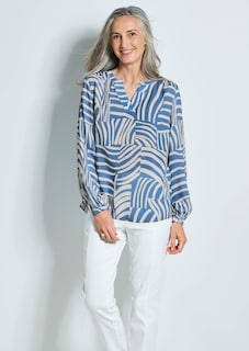 Lichte blouse van pure viscose thumbnail 7