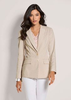Langer Jacquard-Blazer thumbnail 5