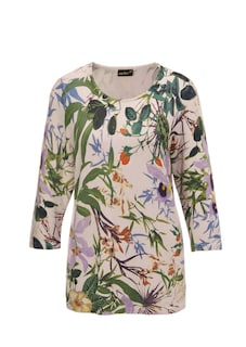Decente pullover met bloemenmotief thumbnail 4