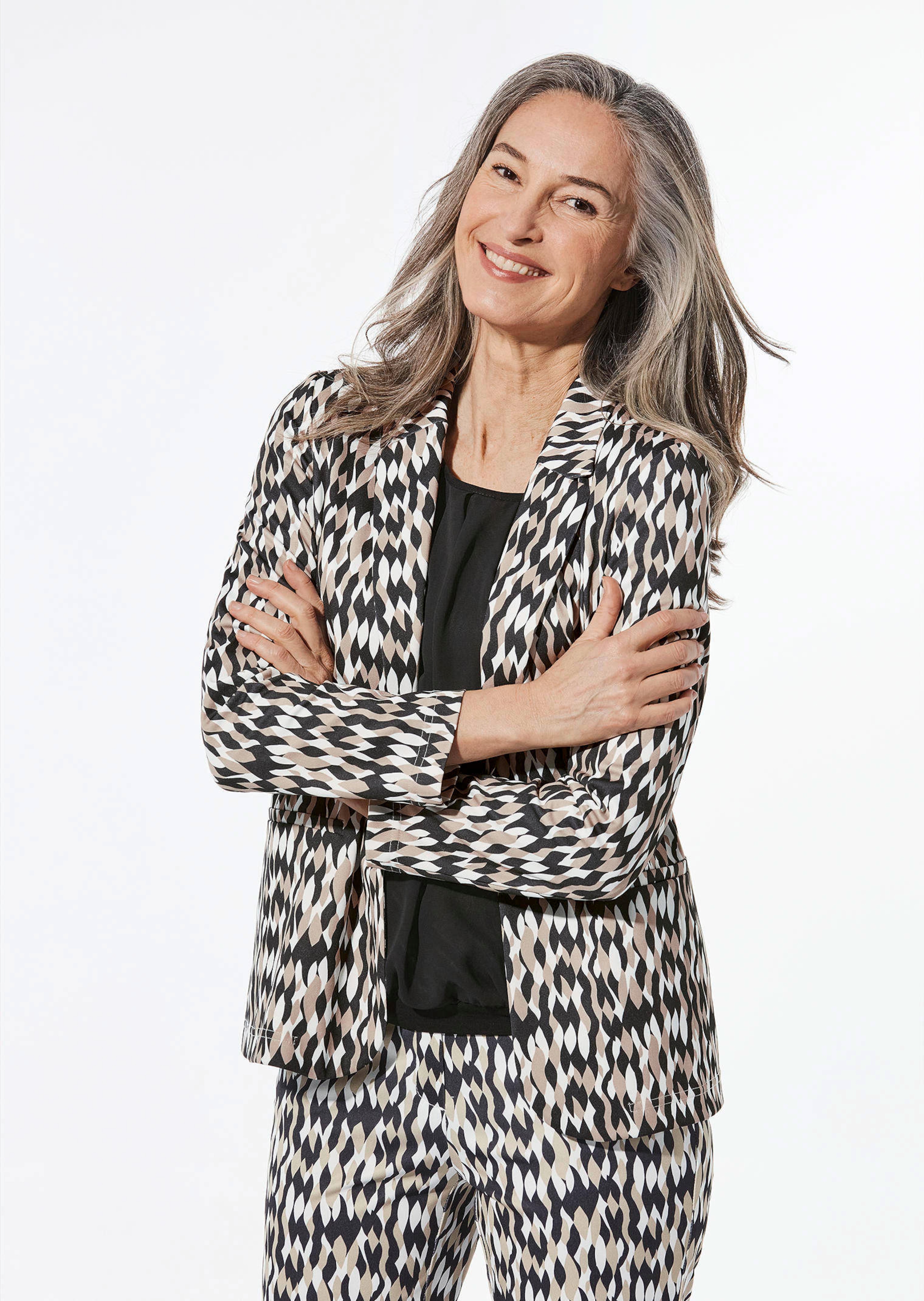 Gedessineerde blazer