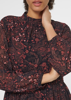 Langarm-Kleid mit Unikat-Print thumbnail 6