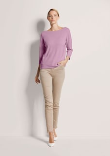 Kaschmirpullover mit U-Boot-Ausschnitt thumbnail 3