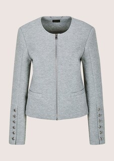 Jerseyblazer mit extravaganter Knopfleiste thumbnail 7