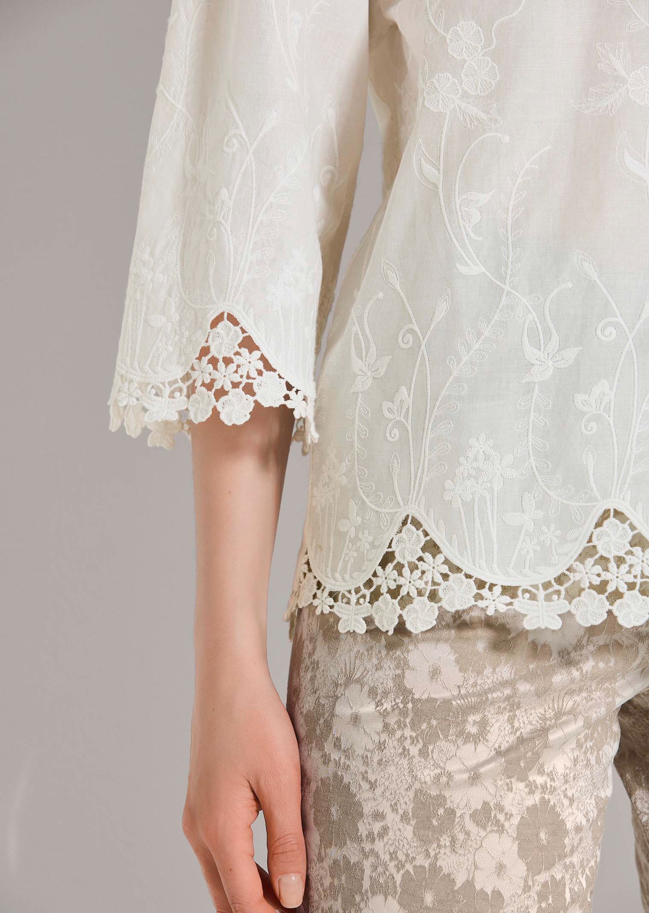 Blouse. Pur coton thumbnail 6