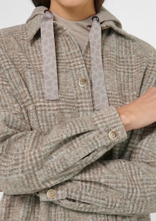 Veste chemise longue Prince de Galles thumbnail 6