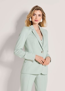 Blazer long en jersey thumbnail 2