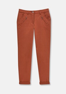 Verkürzte Hose im lässigen Chino-Style thumbnail 6