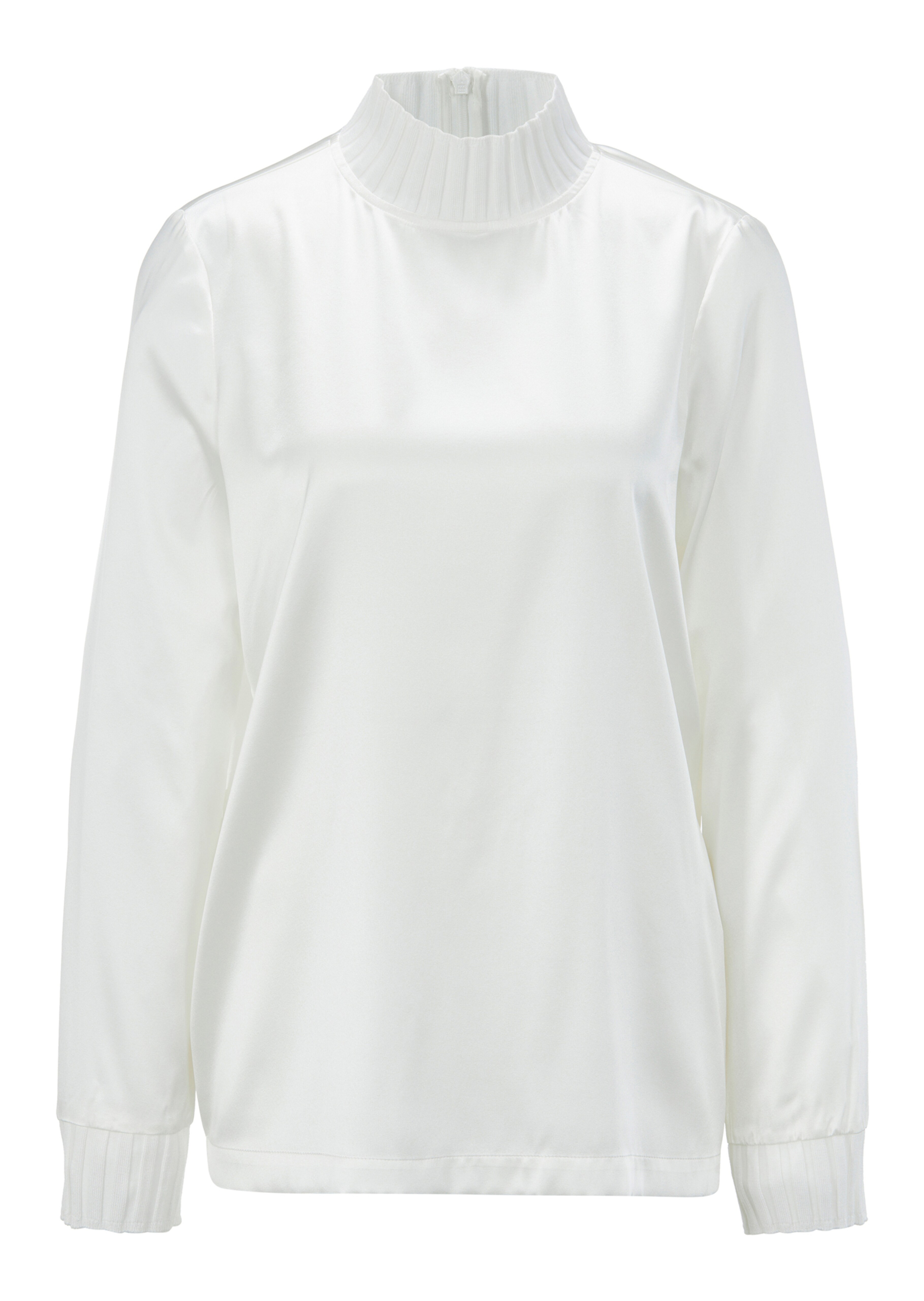 Blusenshirt aus edlem Seidenjersey