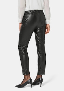 Broek in leerlook thumbnail 3