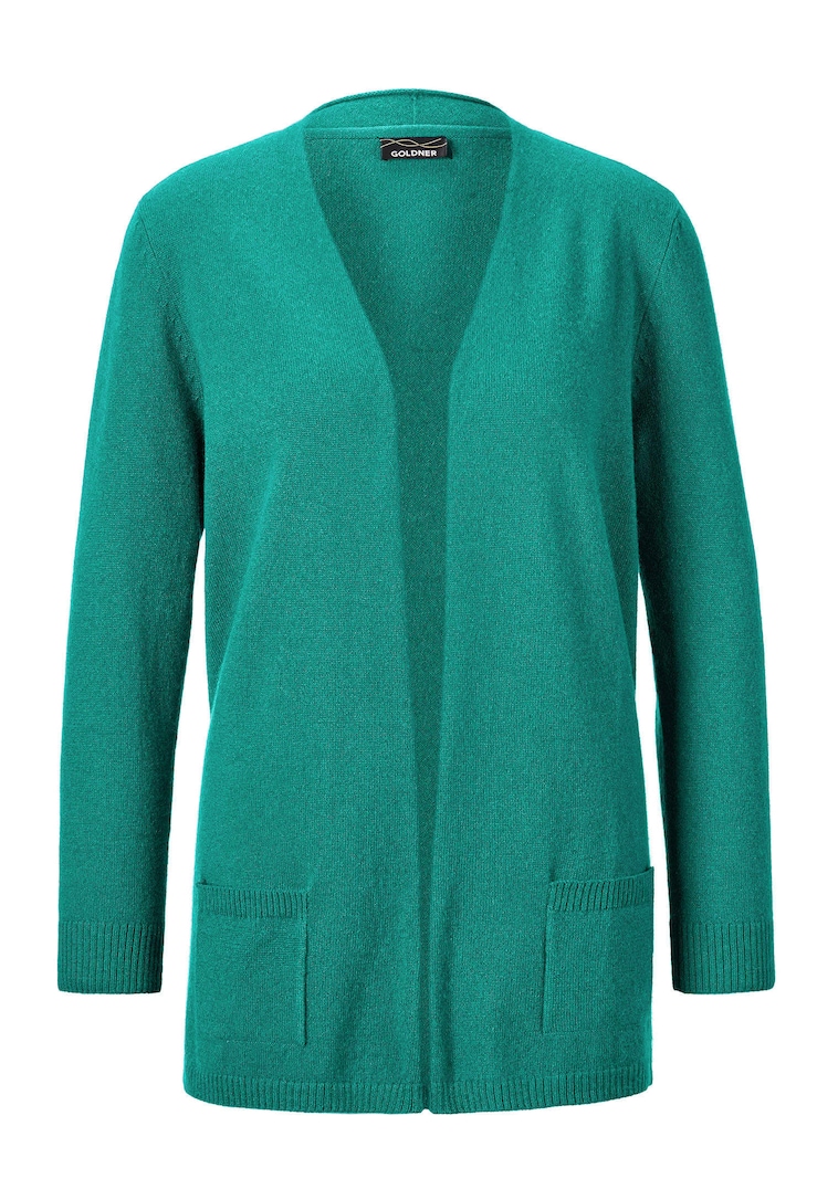 Kuschelweiche Kaschmir-Strickjacke
