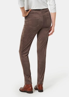 Pantalon aspect daim thumbnail 3