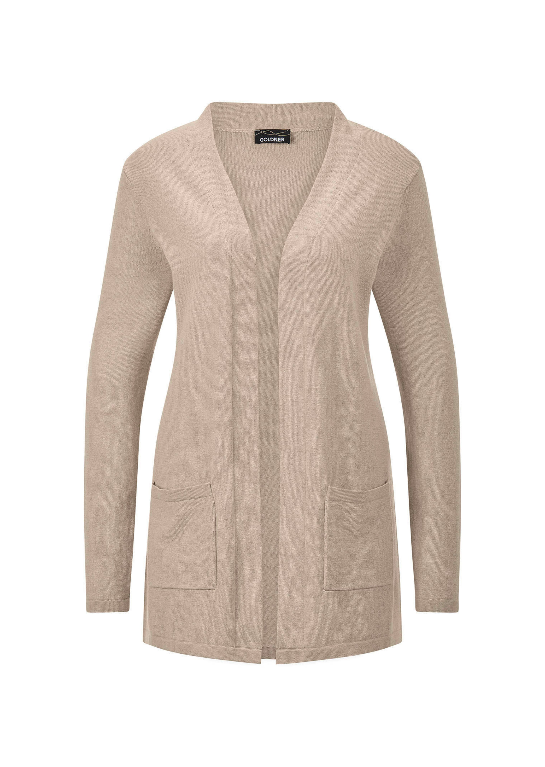 Verschlussloser Cardigan aus COTTAMIRA