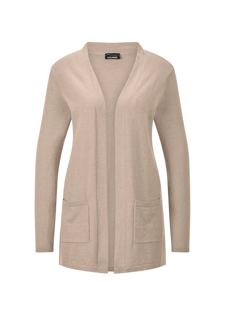 Verschlussloser Cardigan aus COTTAMIRA
