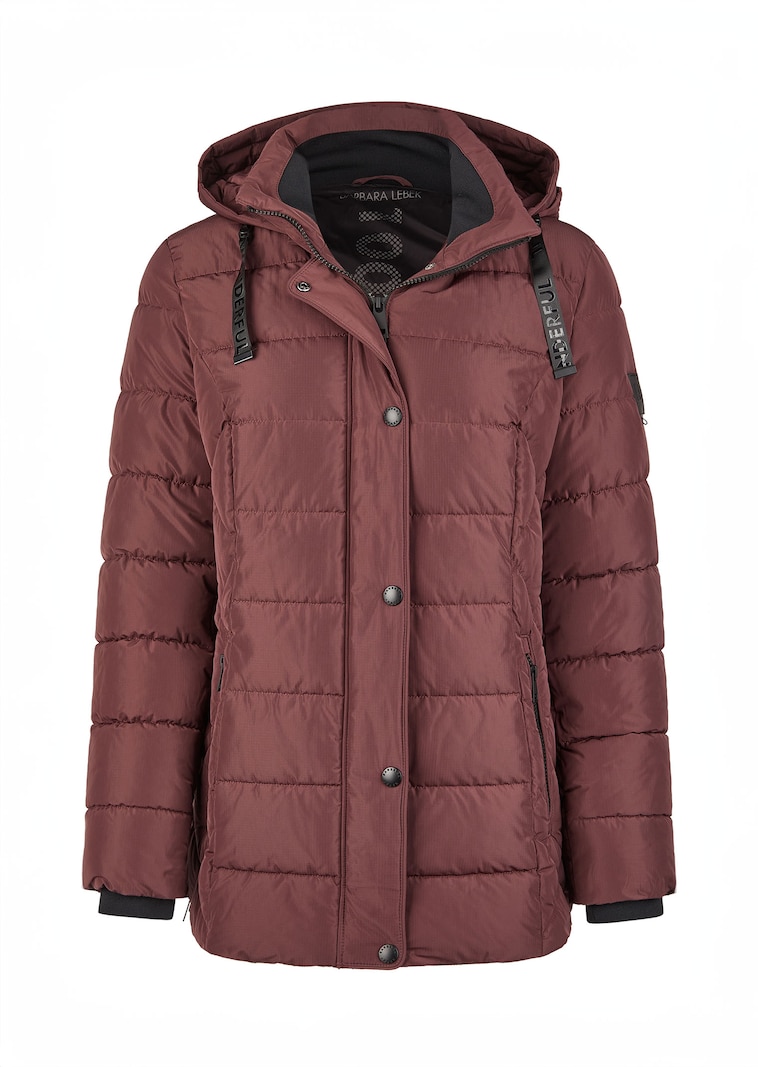 Steppjacke mit Reissverschlusstaschen
