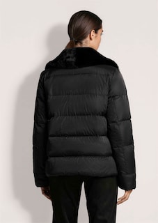 Steppjacke mit Teddyfellkragen thumbnail 4