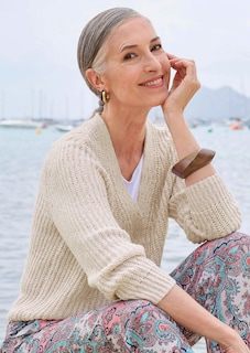 Cardigan en maille ruban multicolore thumbnail 7