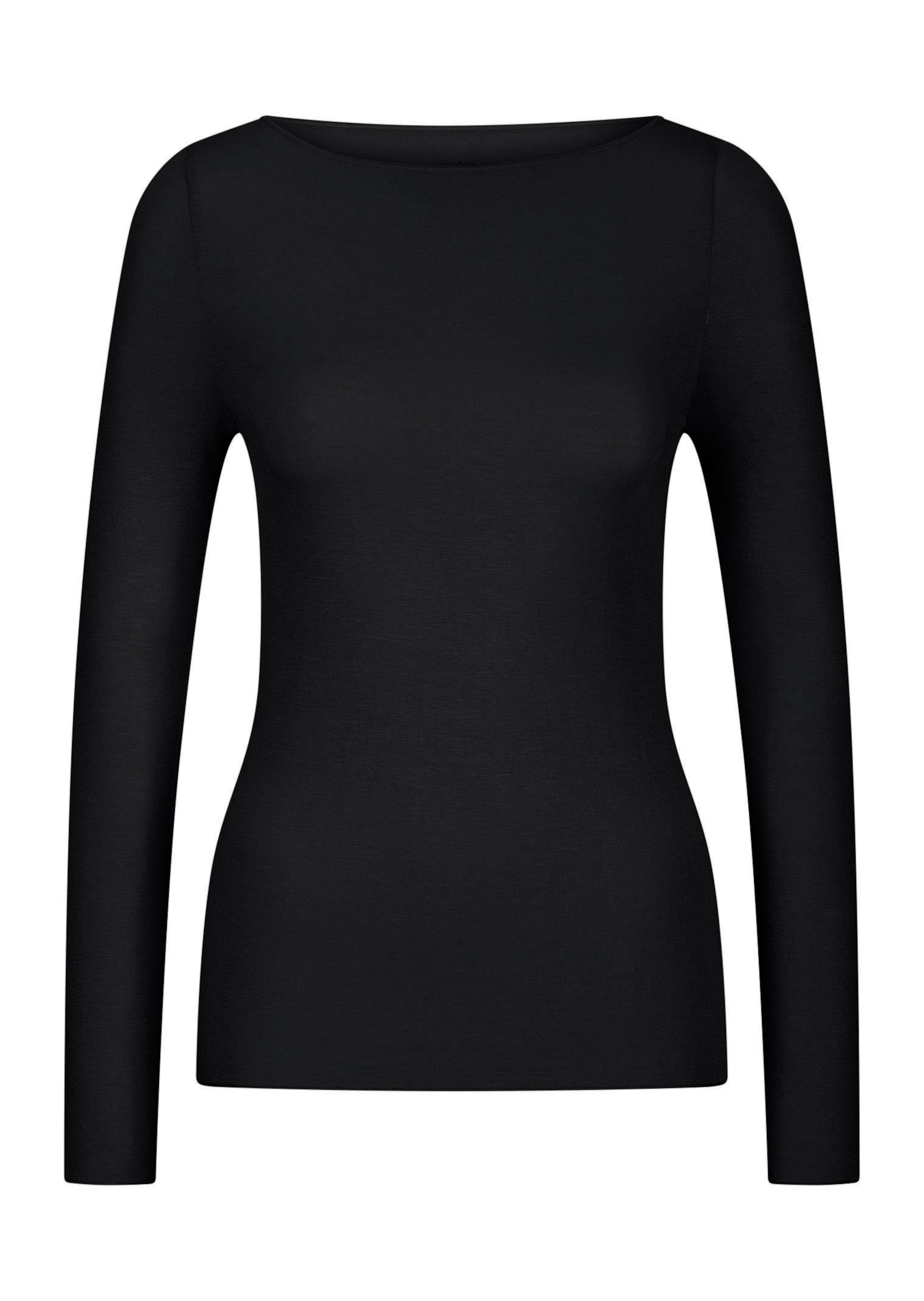 Langarmshirt mit Kaschmir