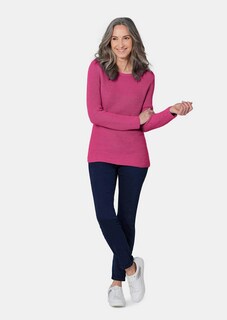 Flatteuze pullover van puur katoen thumbnail 2