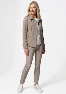 Trench-Jacke in Crash-Optik thumbnail 2