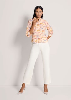 Blouse en coton à imprimé estival thumbnail 3