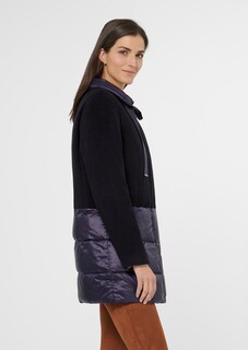 Padded jacket in a mix of materials thumbnail 5