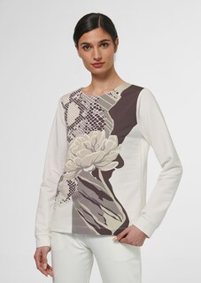 Sweatshirt mit abstraktem Print thumbnail 2