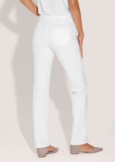 M-Jeans in gerader Form mit Logo-Stickerei thumbnail 4