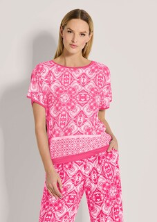 Lässiges Sommershirt im Material-Mix thumbnail 2