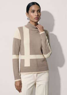 Pullover mit Colorblocking-Muster thumbnail 2