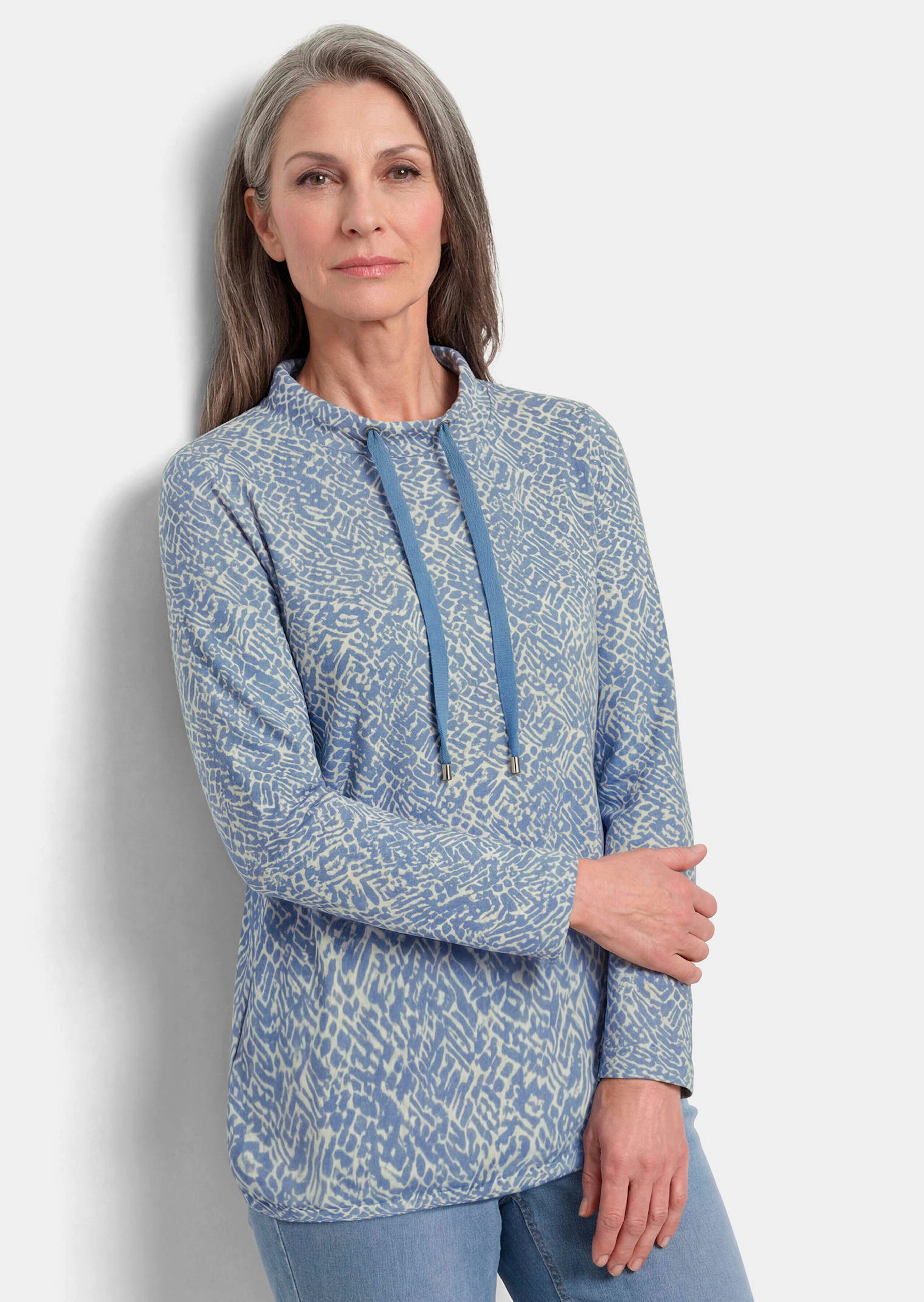 Sweat-shirt en jersey moelleux