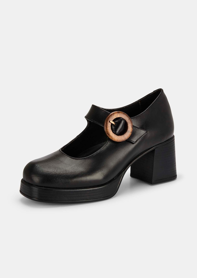 Pumps met plateauzool
