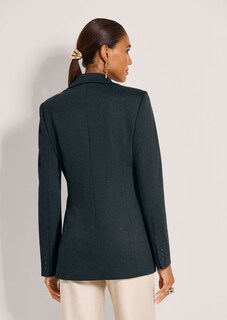 Blazer in klassischer Einreiher-Form mit Reverskragen thumbnail 4