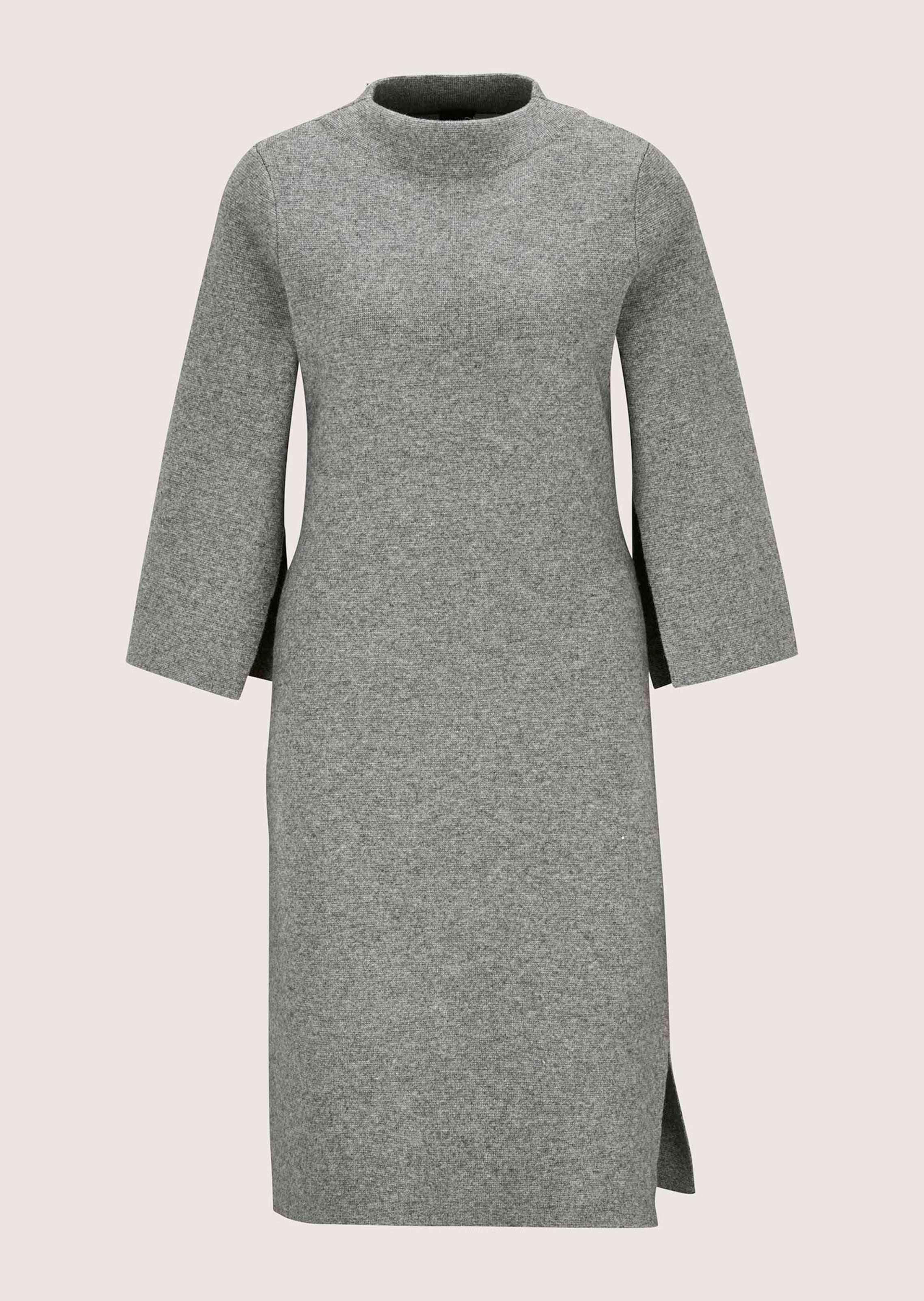 Strickkleid mit Stehkragen