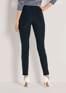 Stretch trousers with decorative zips thumbnail 4