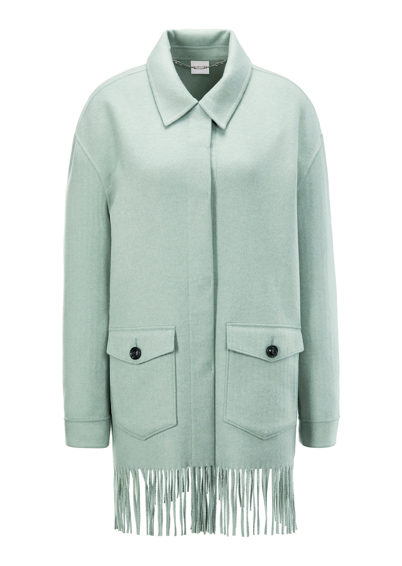 Lange Übergangsjacke