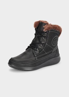 Bottines en cuir et peau d'agneau thumbnail 1