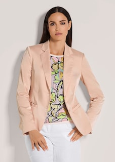 Taillierter Blazer mit Glanz-Effekt thumbnail 2