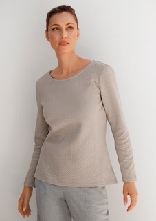 Sweatshirt mit Struktur thumbnail 1