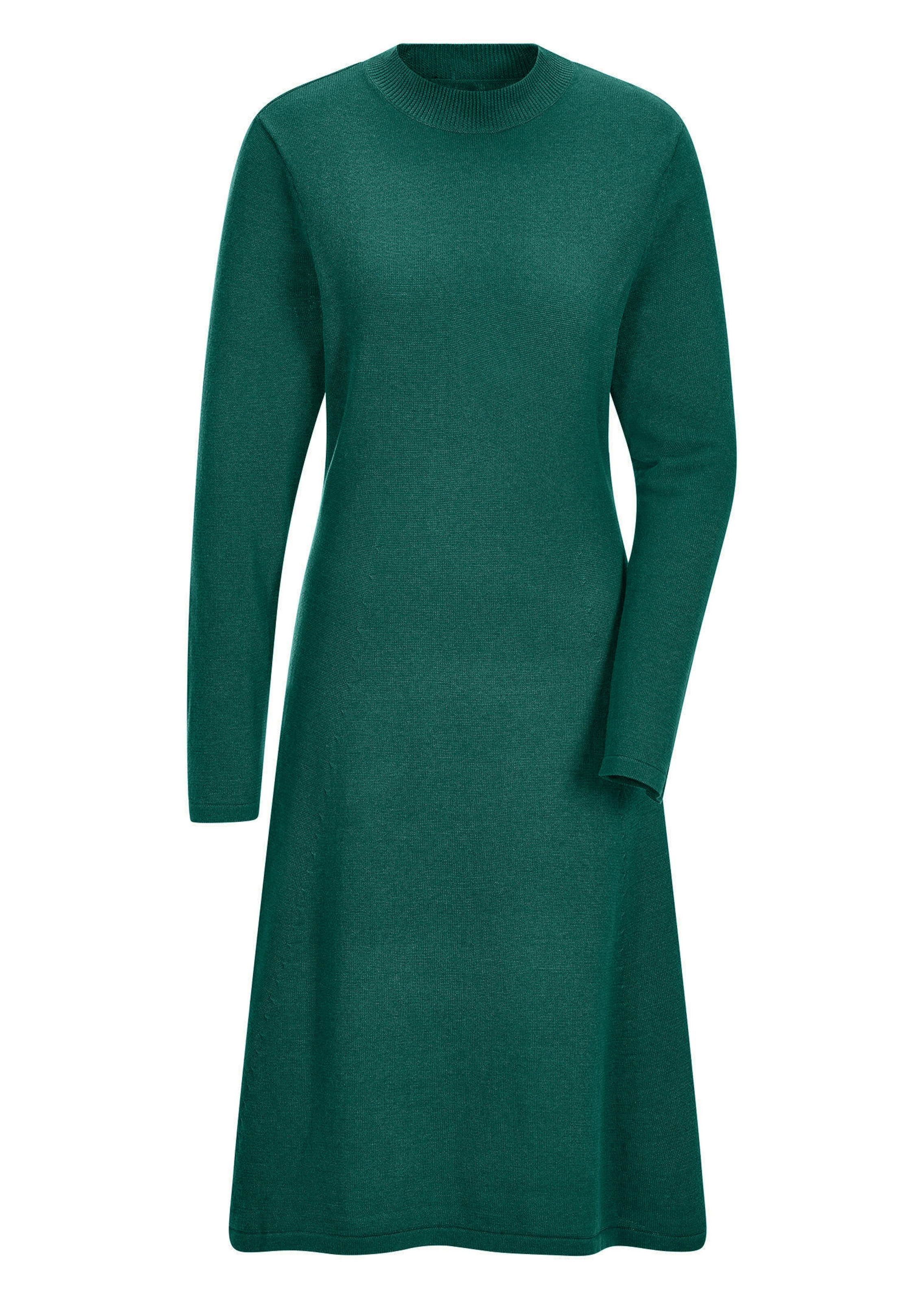 Strickkleid in femininer A-Linie