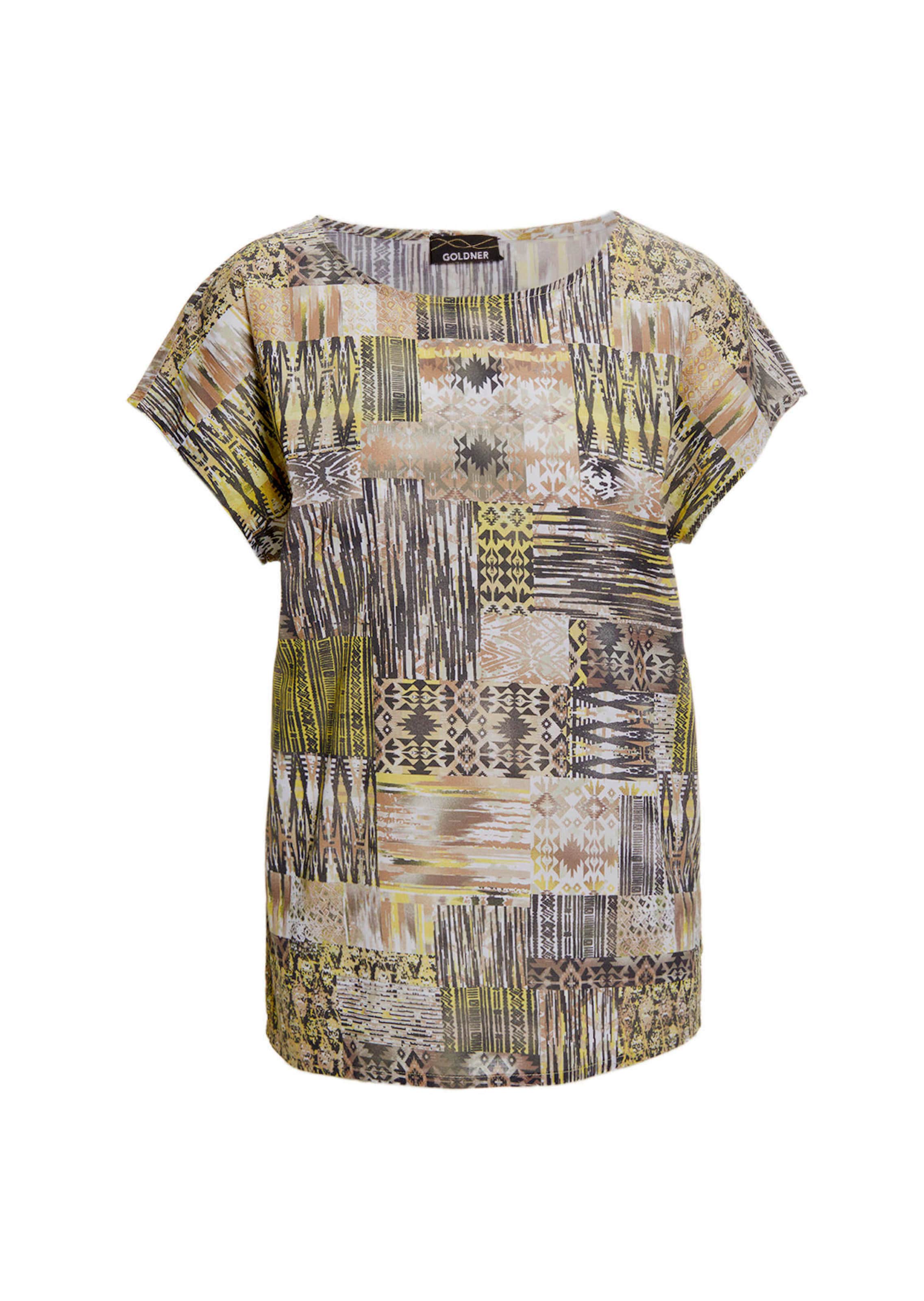Ultraleichte Druckbluse aus reiner Baumwolle